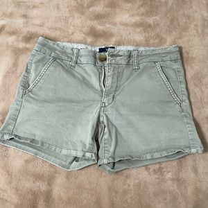 Green MIDI AEO Shorts